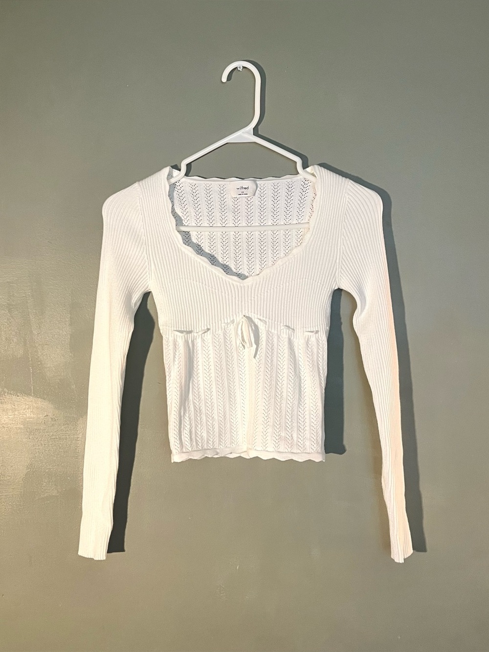 Wilfred Soloist Sweater White XS